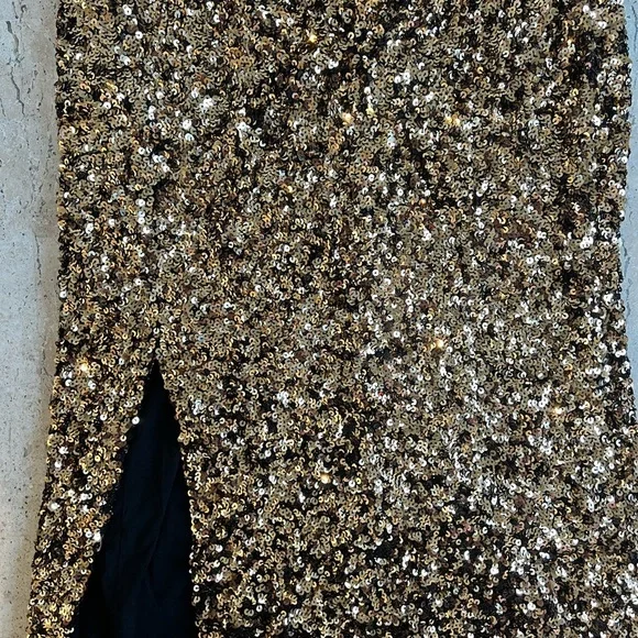 NWT Dress the Population Women's Natasha Bodycon Midi Dress Size XL 12-14 - Picture 7 of 9